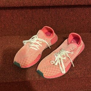 Adidas Deerupt Sneakers Pink Women 6.5